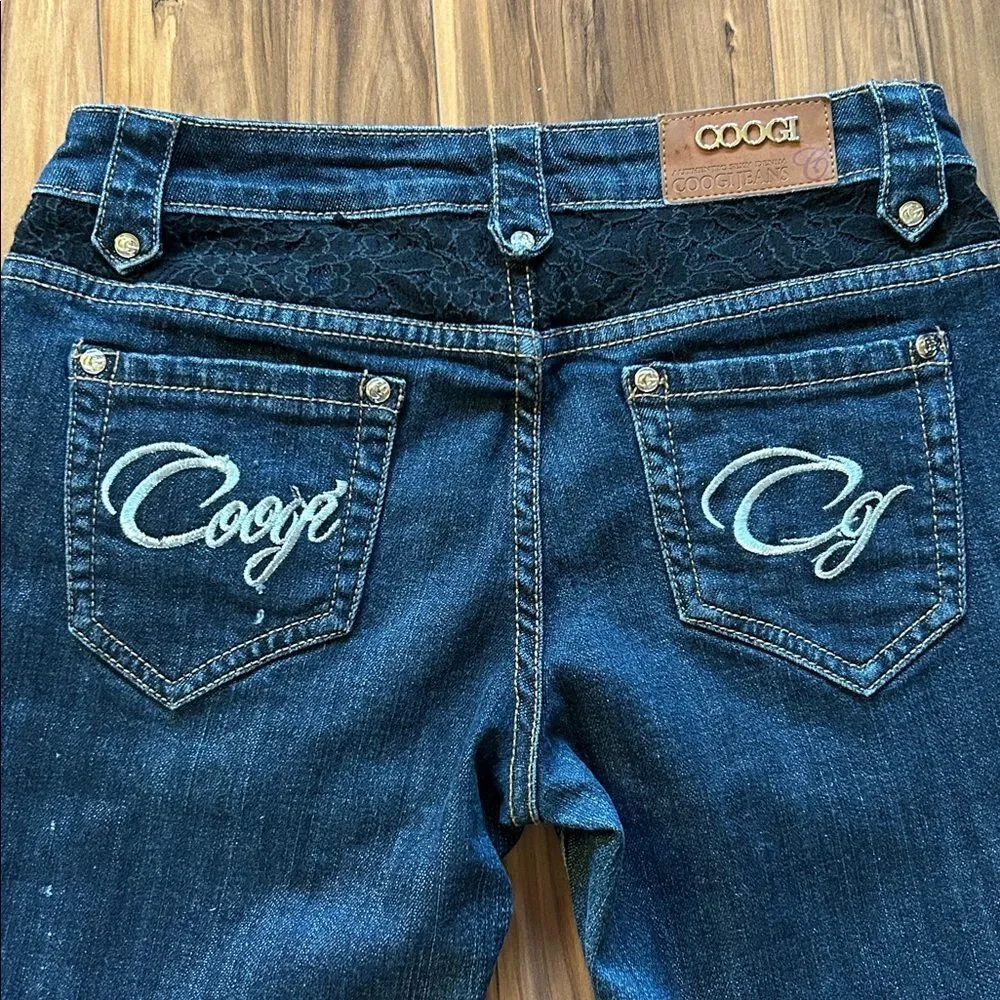 Coogi Dark Wash Capri Jeans